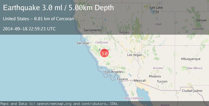 Map of CENTRAL CALIFORNIA