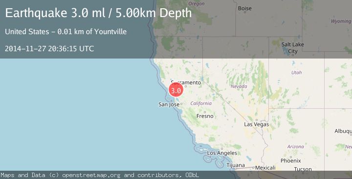 Map of NORTHERN CALIFORNIA