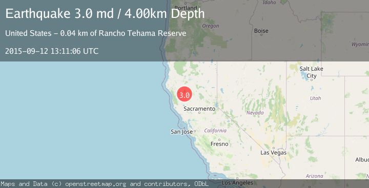 Map of NORTHERN CALIFORNIA