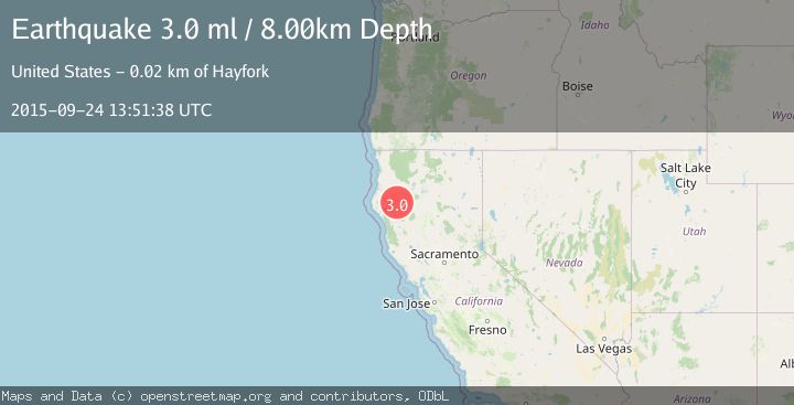 Map of NORTHERN CALIFORNIA