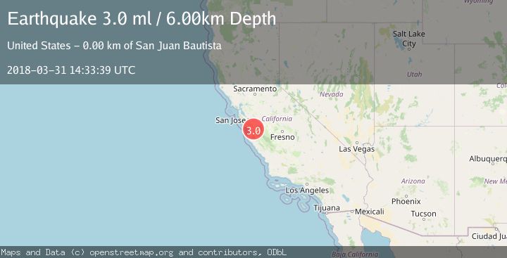 Map of CENTRAL CALIFORNIA