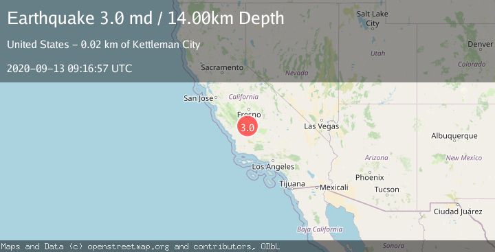 Map of CENTRAL CALIFORNIA