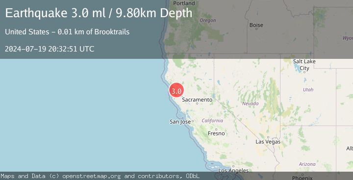 Map of NORTHERN CALIFORNIA