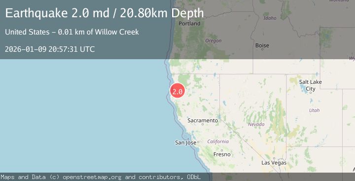 Map of NORTHERN CALIFORNIA