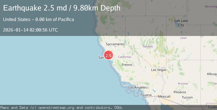 Map of SAN FRANCISCO BAY AREA, CALIF.