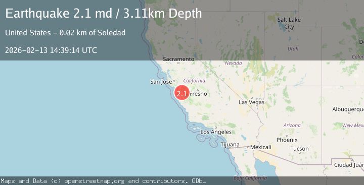 Map of CENTRAL CALIFORNIA
