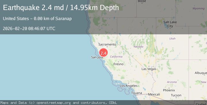 Map of SAN FRANCISCO BAY AREA, CALIF.