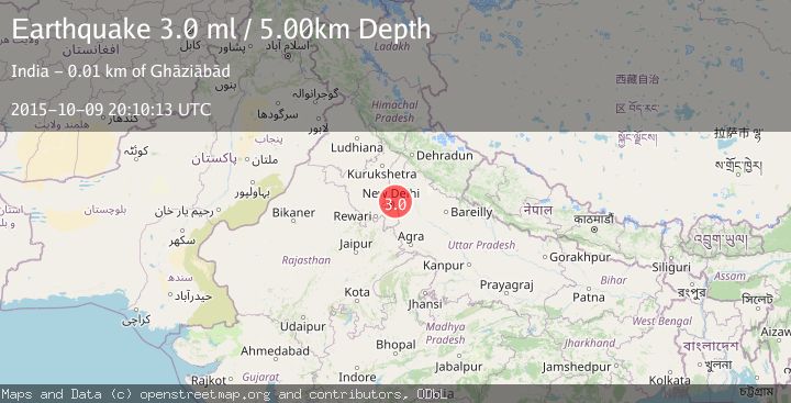 Map of HARYANA-UTTAR PRADESH REG, INDIA