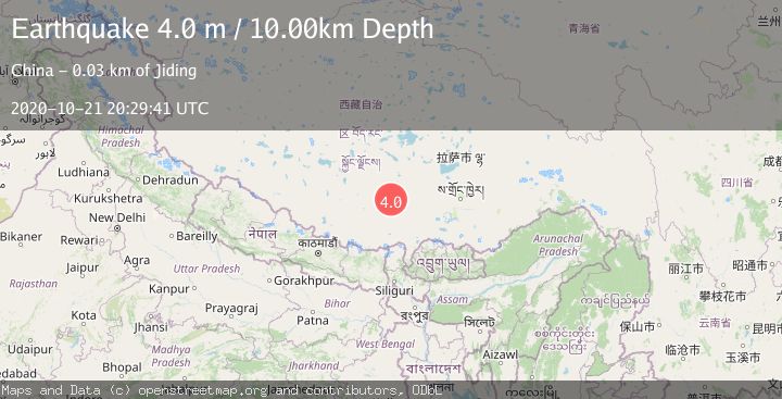 Map of WESTERN XIZANG