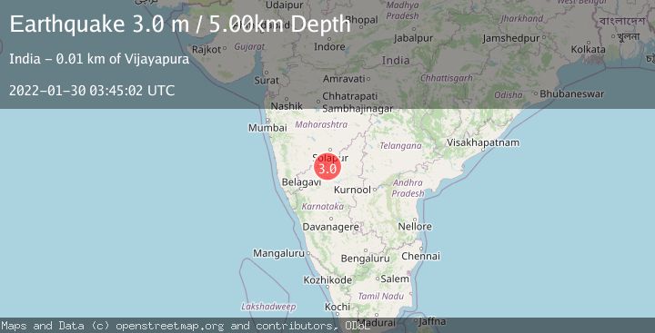 Map of KARNATAKA, INDIA