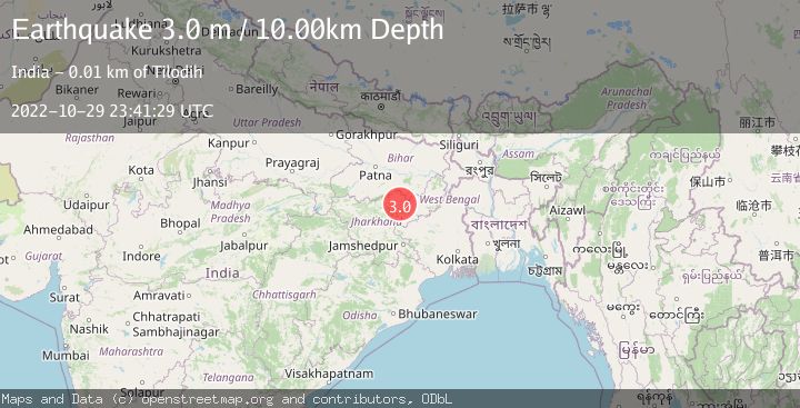 Map of BIHAR-JHARKHAND BORDER RG, INDIA