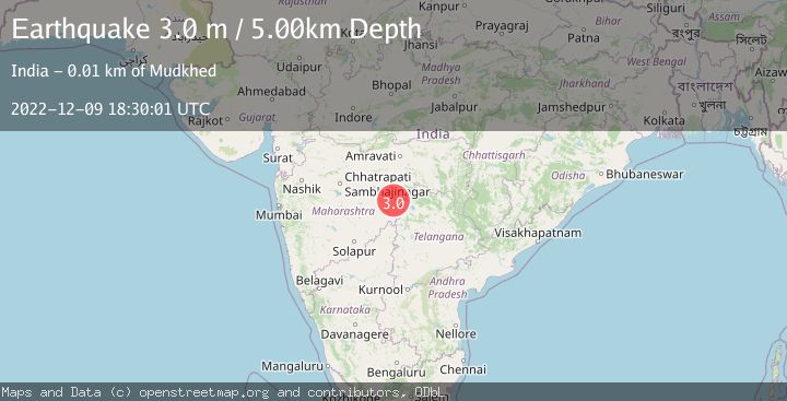Map of MAHARASHTRA, INDIA