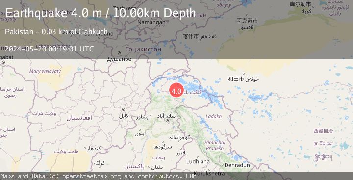 Map of NORTHWESTERN KASHMIR