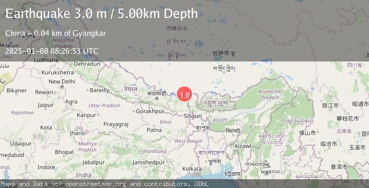 Map of WESTERN XIZANG