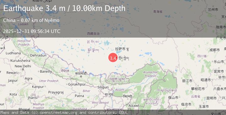 Map of WESTERN XIZANG