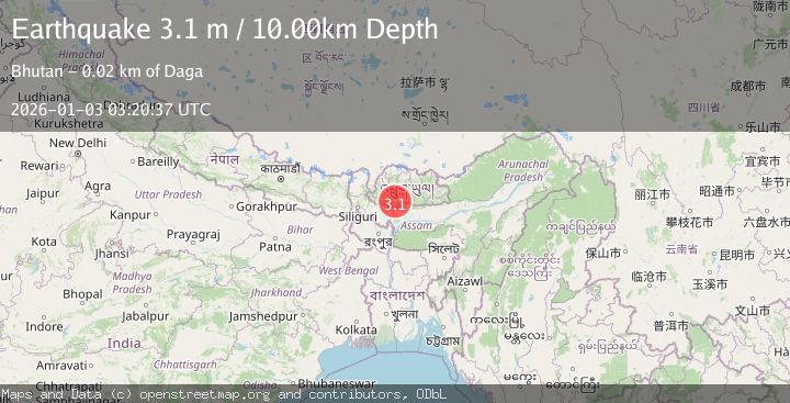 Map of INDIA-BANGLADESH BORDER REGION
