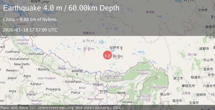 Map of WESTERN XIZANG