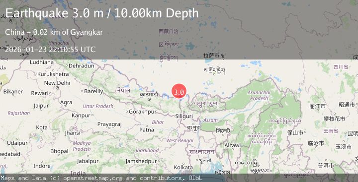 Map of WESTERN XIZANG