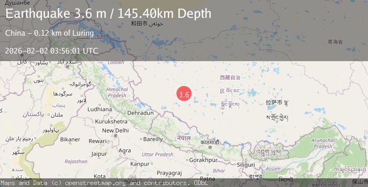 Map of WESTERN XIZANG