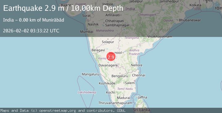 Map of KARNATAKA, INDIA