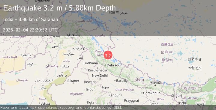 Map of WESTERN XIZANG-INDIA BORDER REG.