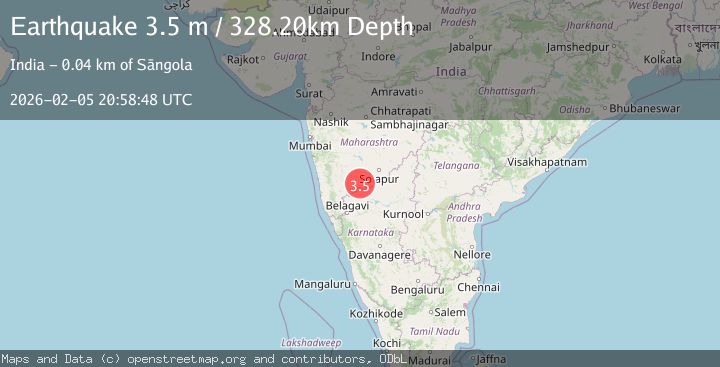Map of MAHARASHTRA, INDIA