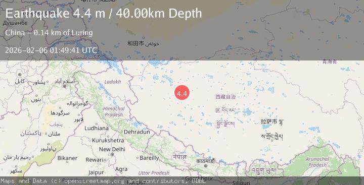 Map of WESTERN XIZANG