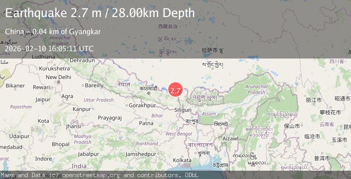 Map of WESTERN XIZANG