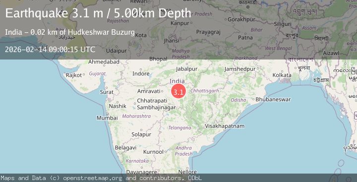 Map of MAHARASHTRA, INDIA