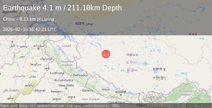 Map of WESTERN XIZANG
