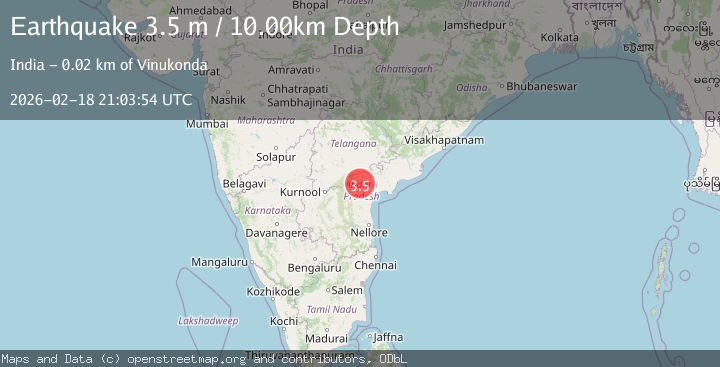 Map of ANDHRA PRADESH, INDIA