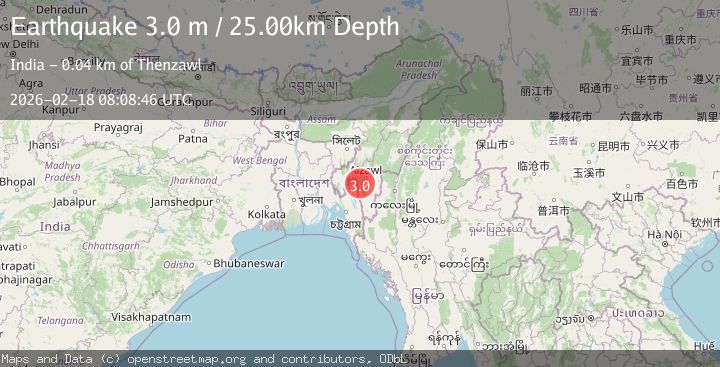 Map of INDIA-BANGLADESH BORDER REGION