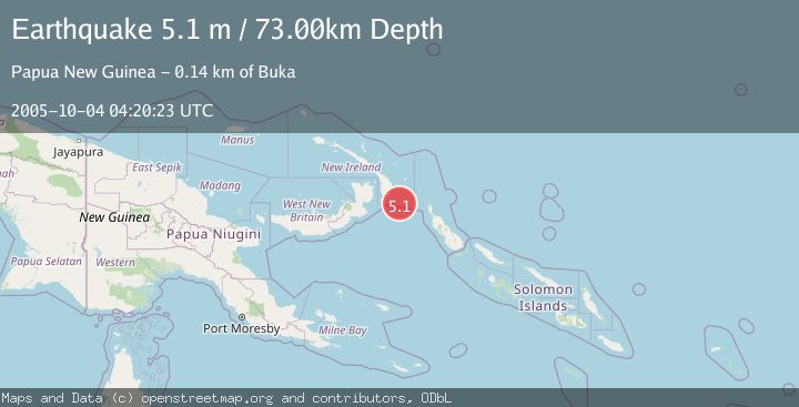 Map of NEW IRELAND REGION, P.N.G.