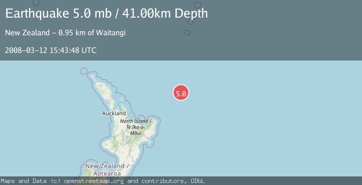 Map of EAST OF NORTH ISLAND, N.Z.