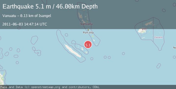 Map of LOYALTY ISLANDS