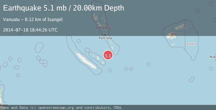 Map of LOYALTY ISLANDS