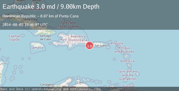 Map of PUERTO RICO REGION