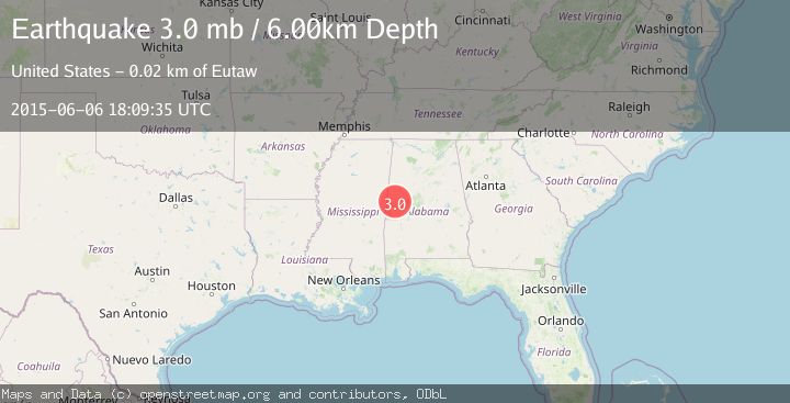 Map of ALABAMA