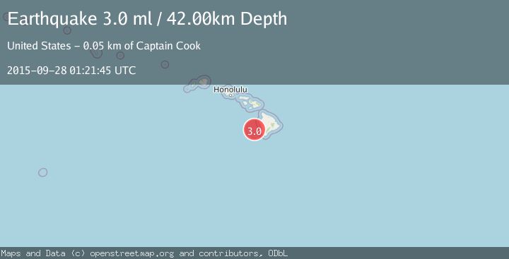 Map of HAWAII REGION, HAWAII