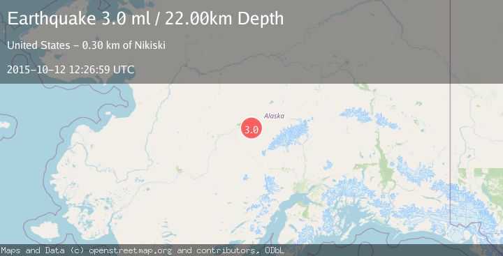 Map of CENTRAL ALASKA