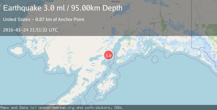 Map of SOUTHERN ALASKA