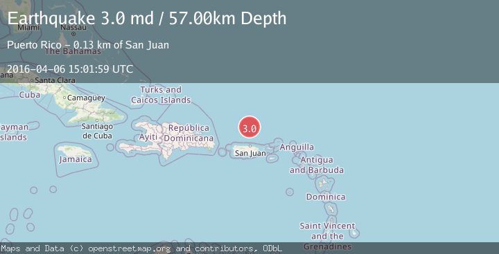 Map of PUERTO RICO REGION