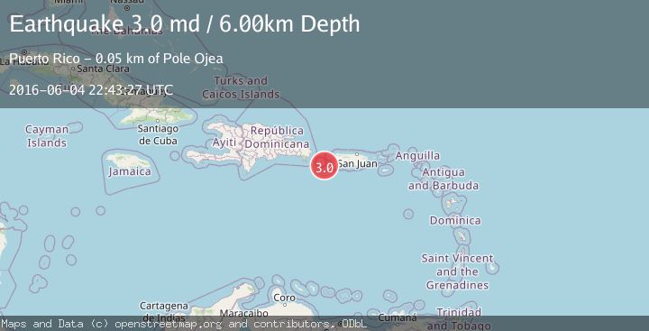 Map of PUERTO RICO REGION