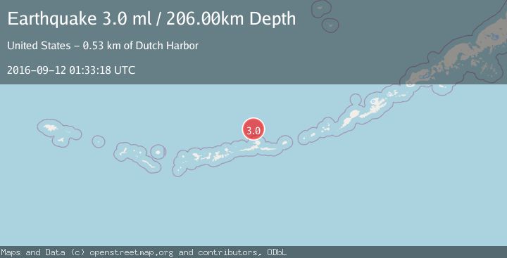 Map of ANDREANOF ISLANDS, ALEUTIAN IS.