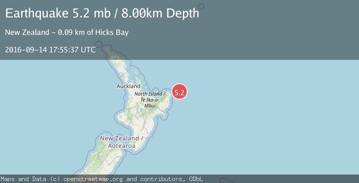 Map of OFF E. COAST OF N. ISLAND, N.Z.