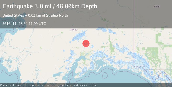 Map of CENTRAL ALASKA