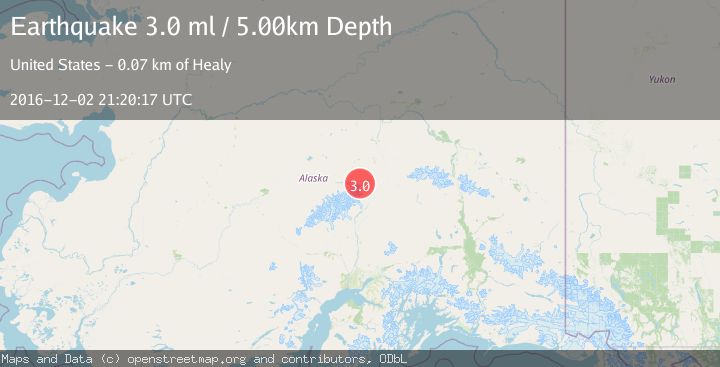 Map of CENTRAL ALASKA