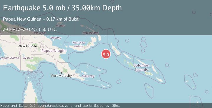 Map of NEW BRITAIN REGION, P.N.G.