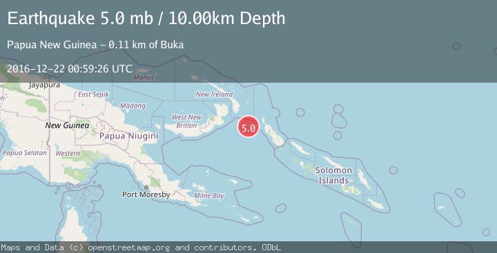 Map of NEW IRELAND REGION, P.N.G.