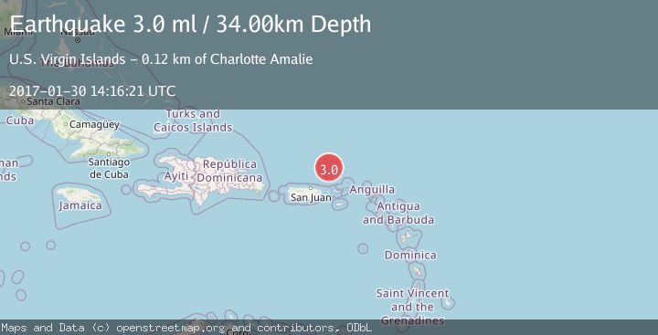 Map of PUERTO RICO REGION
